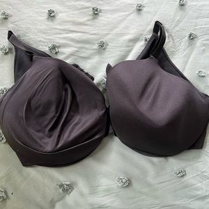 Cacquie wired bra lightly padded full coverage back smoother!